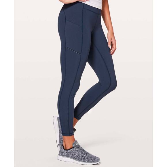 Lululemon Speed Up Tight Full-On Luxtreme 28" in True Navy Size 4 - Picture 1 of 6